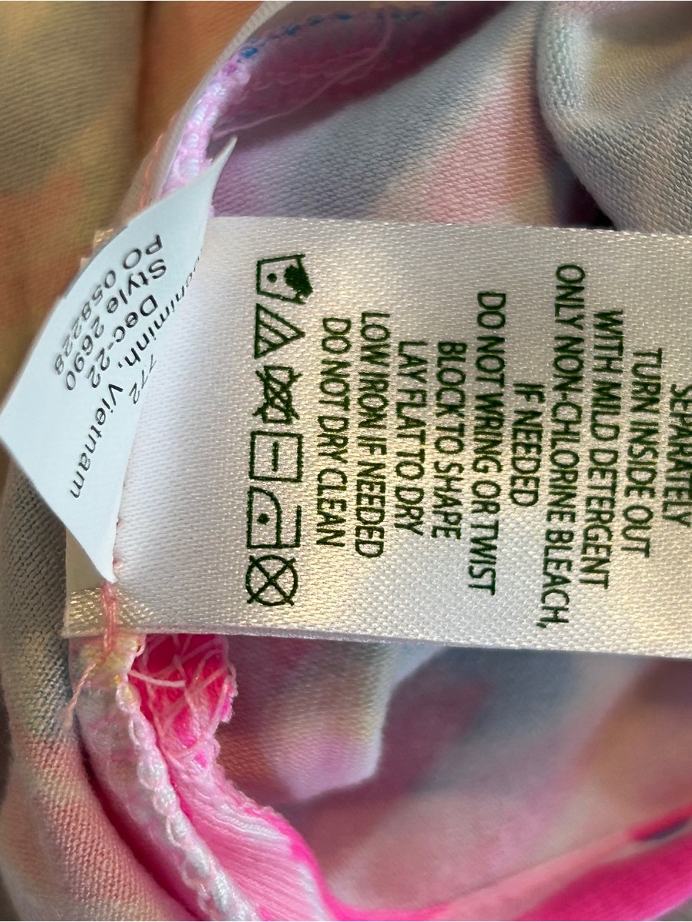NWT SZ 8 Lilly Pullitzer Tropical Halter Maxi Dress in Pink, Teal & White - Picture 8 of 8